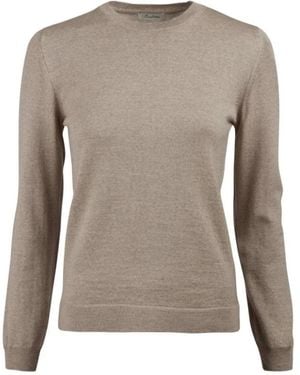 Stenströms Round-neck Knitwear - Braun