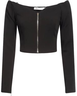 SIMONA CORSELLINI Long Sleeve Tops - Black