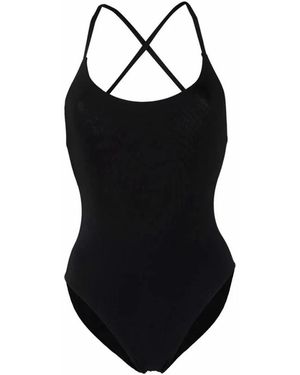 Lido Schwarzer Cross Back Badeanzug