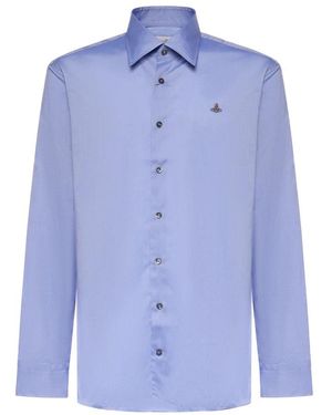 Vivienne Westwood Formal Shirts - Blue