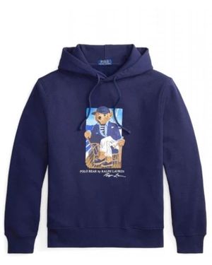 Ralph Lauren Hoodies & Sweatvesten ,Blauw ,Hoodies