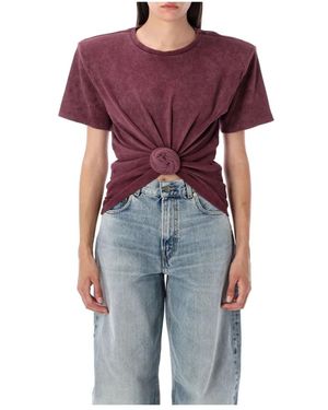 Magda Butrym T-Shirts - Blue