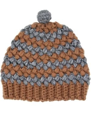 Exquisite J Beanies - Marrone