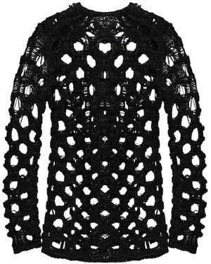 Comme des Garçons Pullover Im Vintage-Look - Schwarz