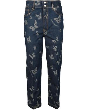 Love Moschino Slim-Fit Jeans - Bleu
