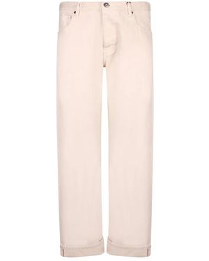 Amaranto Straight Jeans - Rosa