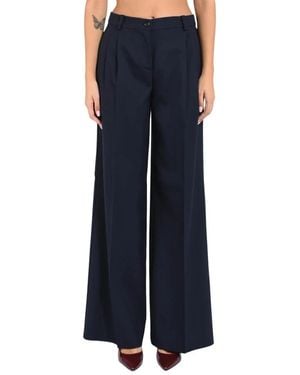 Pinko Wide Trousers - Azul