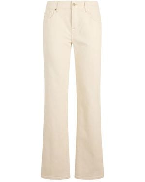 7 For All Mankind Bootcut Jeans - Natural