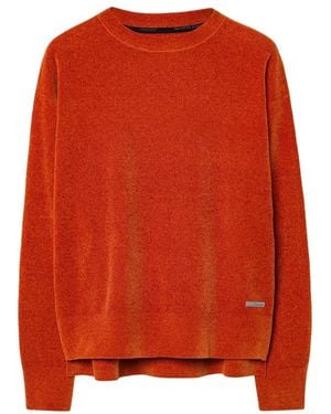 Rrd Round-Neck Knitwear - Orange