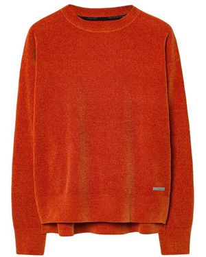 Rrd Trui Met Ronde Hals - Oranje