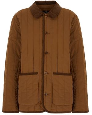 A.P.C. Light Jackets - Brown