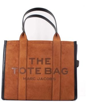 Marc Jacobs The Suede Large Tote - Bruin