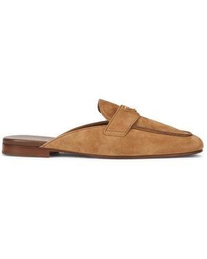Prada Mules - Brown