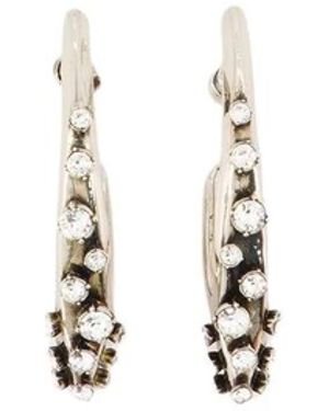 McQueen Earrings - Metallic