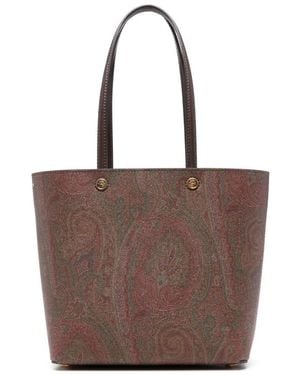 Etro Tote Bags - Marrone