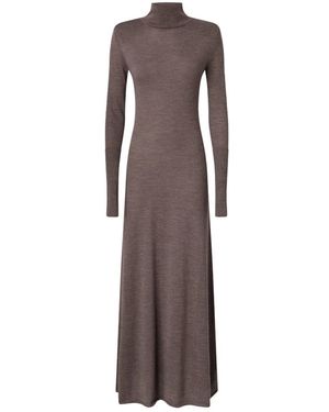 Pinko Knitted Dresses - Marrón