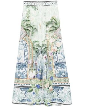 CAMILLA Wide Pants - Blue