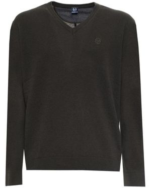 Sergio Tacchini V-Neck Knitwear - Nero