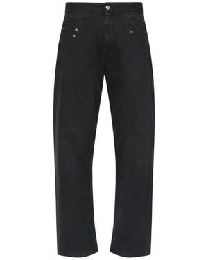 MM6 by Maison Margiela Straight Fit Jeans - Black