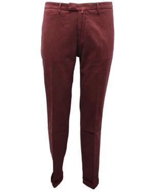 BRIGLIA Chinos - Red