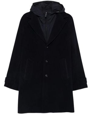 Paul & Shark Single-Breasted Coats - Negro