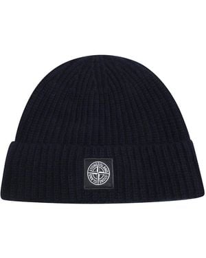 Stone Island Beanies - Blau