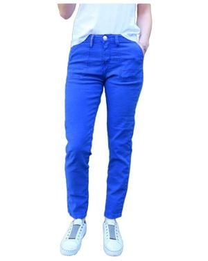 Islow Slim-Fit Trousers - Blue