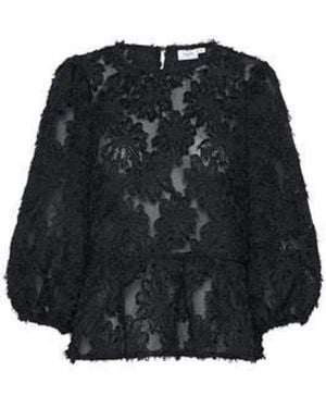 Saint Tropez Blouses - Black