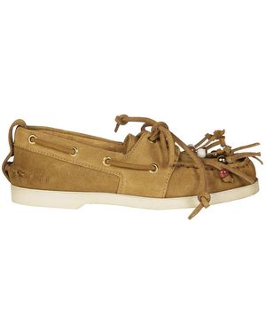 Golden Goose Sailor Shoes - Natural