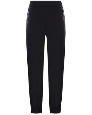 Moncler Broeken ,Zwart ,Pantalone - Blauw