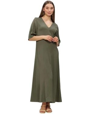 DRYKORN Tivona Maxi Jurk - Groen