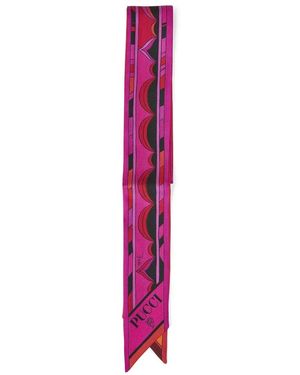 PUCCI Silky Scarves - Violet