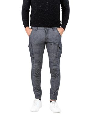 Gas Slim-Fit Trousers - Black