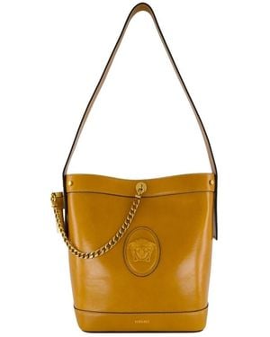 Versace Bucket Bags - Brown