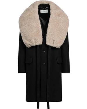 Dries Van Noten Single-Breasted Coats - Negro