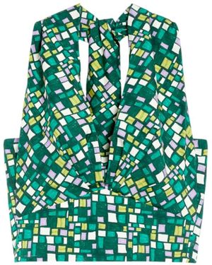 Weekend by Maxmara Sleeveless Tops - Green