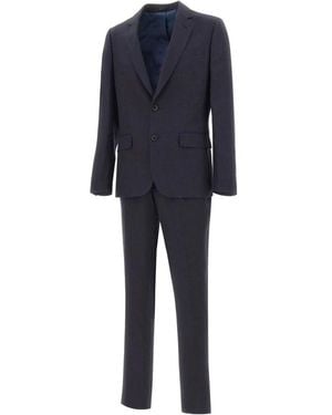 Paul Smith Single Breasted Suits - Blue