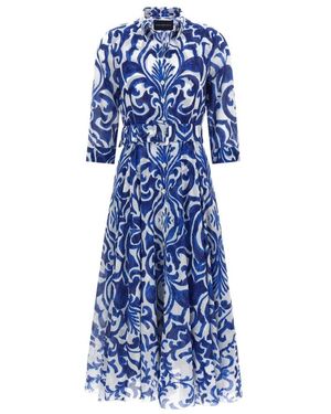 Samantha Sung Shirt Dresses - Blue