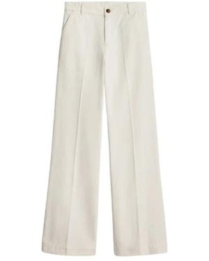 Soeur Wide Jeans - Bianco