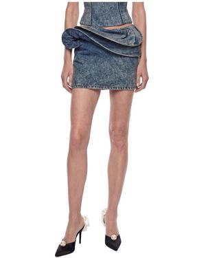 Magda Butrym Denim Skirts - Azul