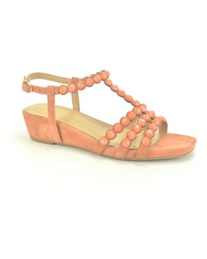 Alma En Pena. Flat Sandals - Roze