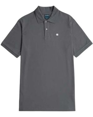 G-Star Tops ,Grijs ,Katoen Oluv Regular Polo