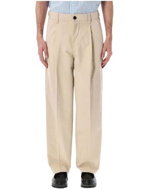 Obey Straight Trousers - Neutro