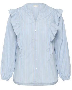 Kaffe Blouses - Bleu