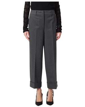 Liu Jo Straight Trousers - Zwart