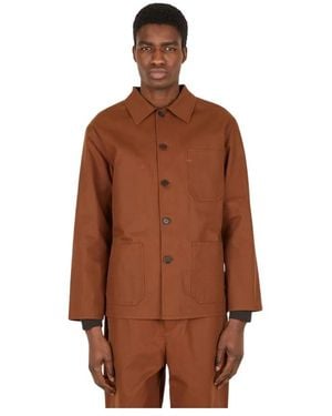 Meta Campania Collective Klassische baumwoll-arbeitsjacke - Braun