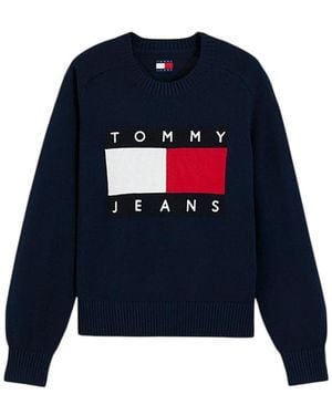 Tommy Hilfiger Round-Neck Knitwear - Bleu