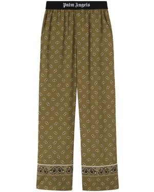 Palm Angels Trousers - Green