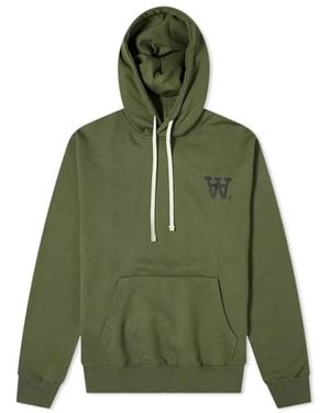 WOOD WOOD Hoodies - Green