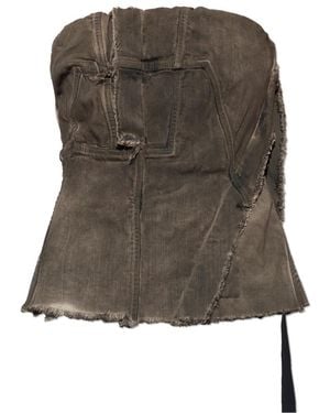 Rick Owens Sleeveless Tops - Marrón